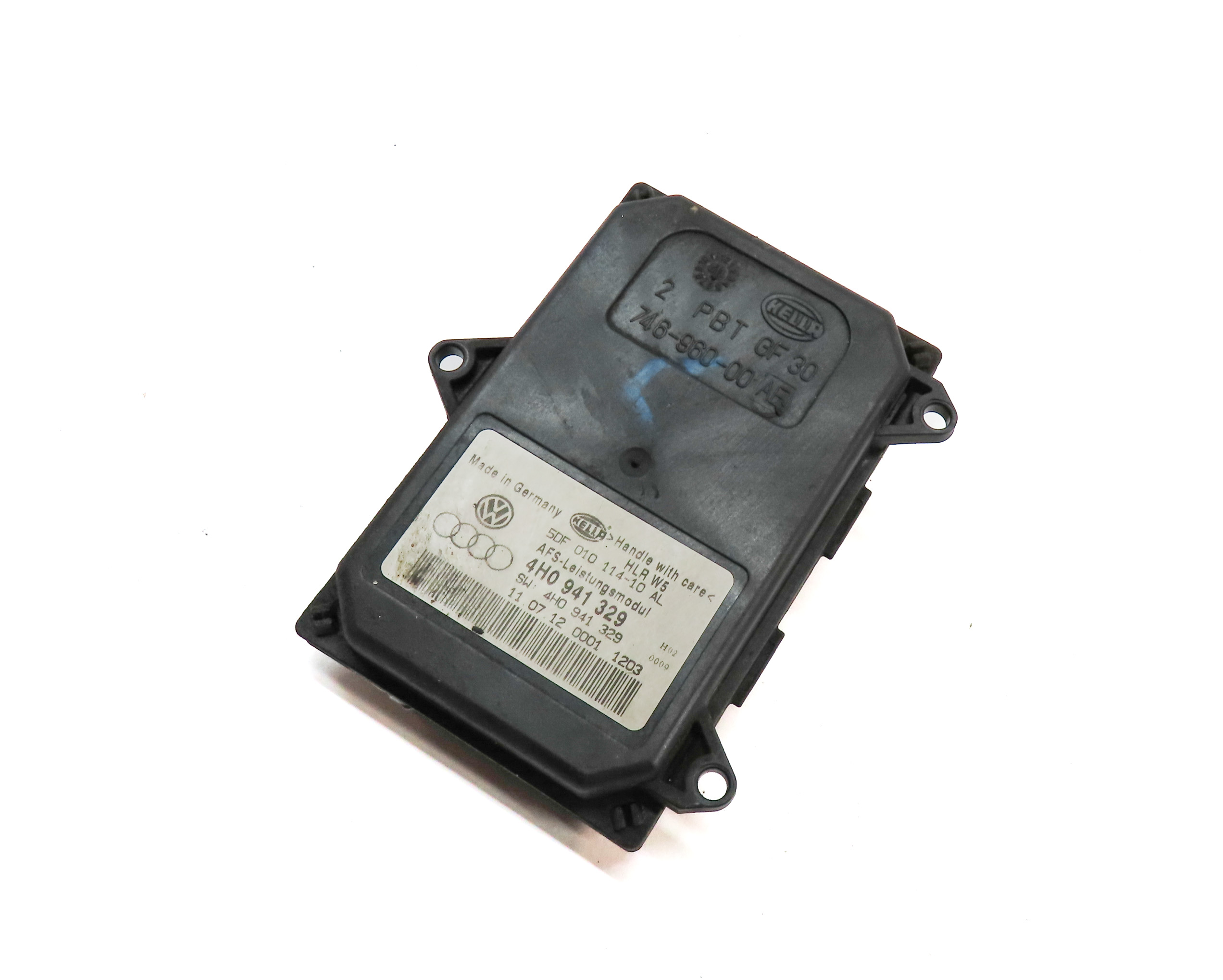 13 AUDI A6 (C7 4G) FRONT LEFT DRIVER ADAPTIVE AFS HEADLIGHT LAMP CONTROL MODULE — exact item pictured